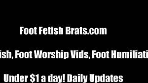 Experience the ultimate foot fetish fantasy in HD