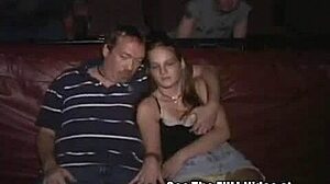Групов секс с бившата приятелка и анонимния извратен в порно театъра