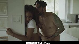 Barebacking and cheating: Stepdad and stepsister explore taboo family upsidy