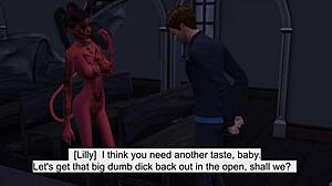Un succubus seduce a un hombre puro en Los Sims 4