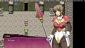 Întâlnire erotică a Prințesei Liaras în noul joc RPG Hentai 